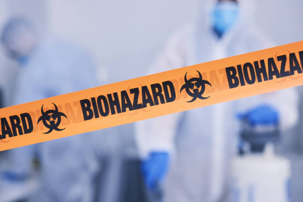 Professional Biohazard technician working in Haverford, PA